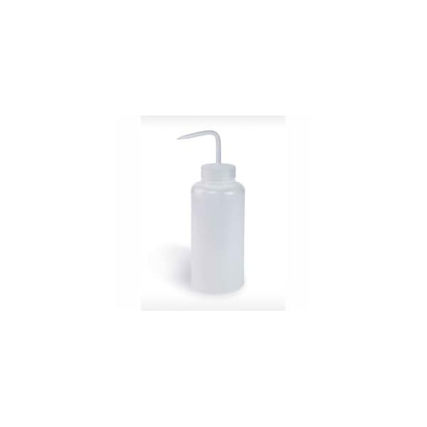 Bel-Art LDPE Wash Bottles 116201000, 1000ml, Natural Cap, Wide Mouth, 3/PK 11620-1000 - main